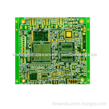 2.0mm Multilayer PCB with immersion gold and FR4, IPC Class 2